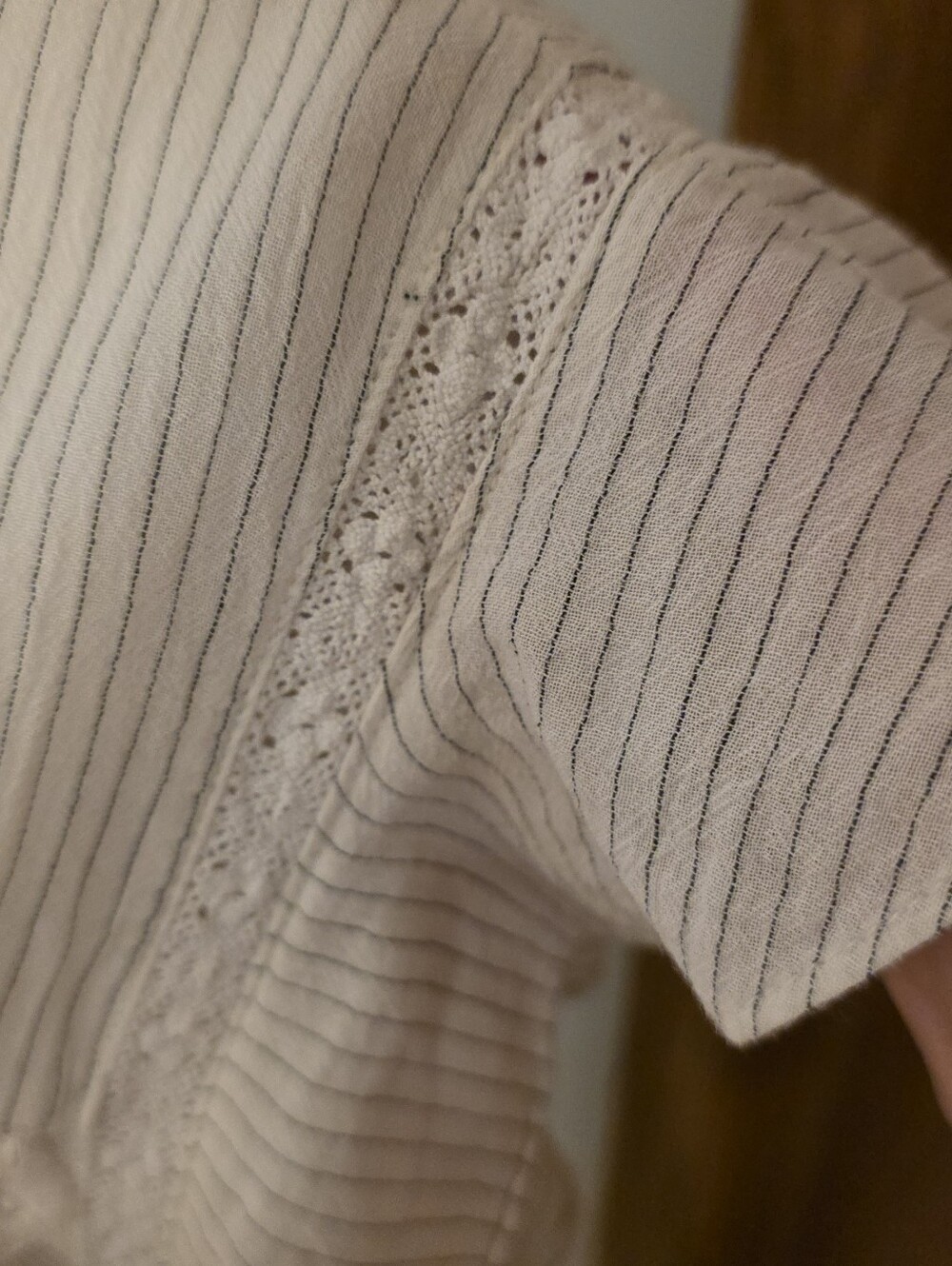 Free People Lace Ruffle Mini Dress - Picture 8 of 11